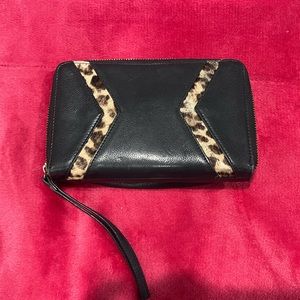 Silpada leather clutch